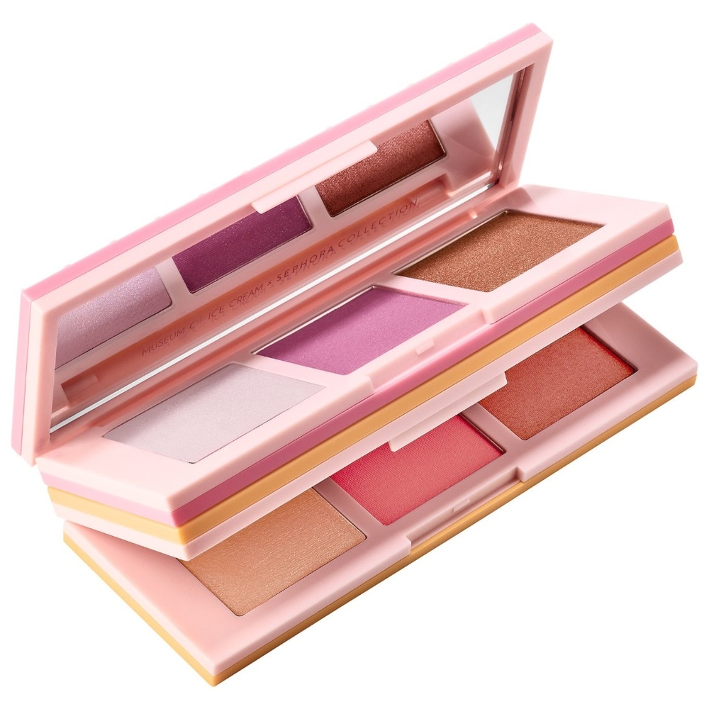 Sephora Museum Ice Cream Sugar Wafer Face Palette